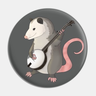 Banjo playing possum dude Pin