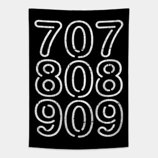 707, 808, 909 Drum Machines Tapestry