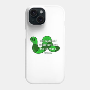 He doesn't love me! Phone Case