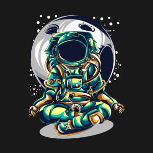 astronaut yoga space T-Shirt