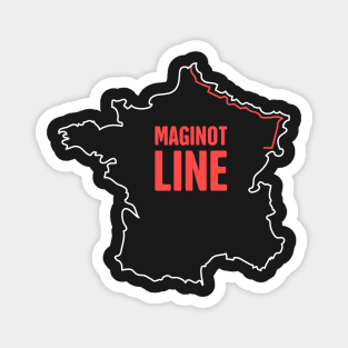 World War II French Maginot Line Magnet