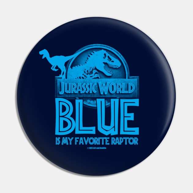 Jurassic World - Blue Raptor Pin by TMBTM