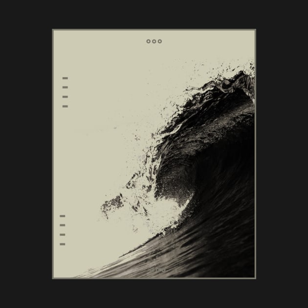 Black Waves by Artbyme Store