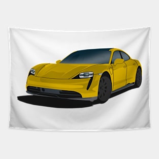 Porsche taycan Tapestry