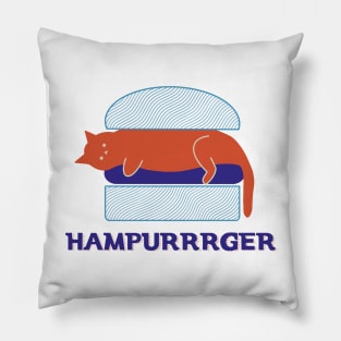 Hampurrrger Pillow