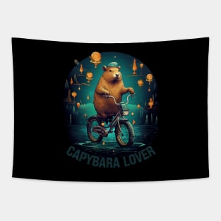 Capybara lover Capybara art design Tapestry