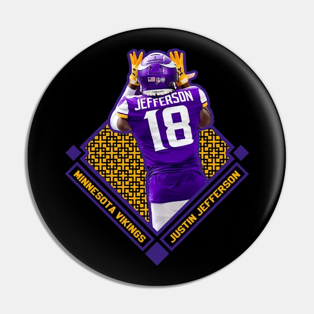 JUSTIN JEFFERSON MINNESOTA VIKINGS Pin by hackercyberattackactivity