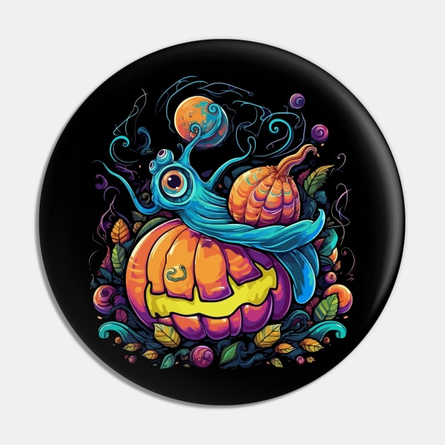 Snail Halloween Pin by JH Mart