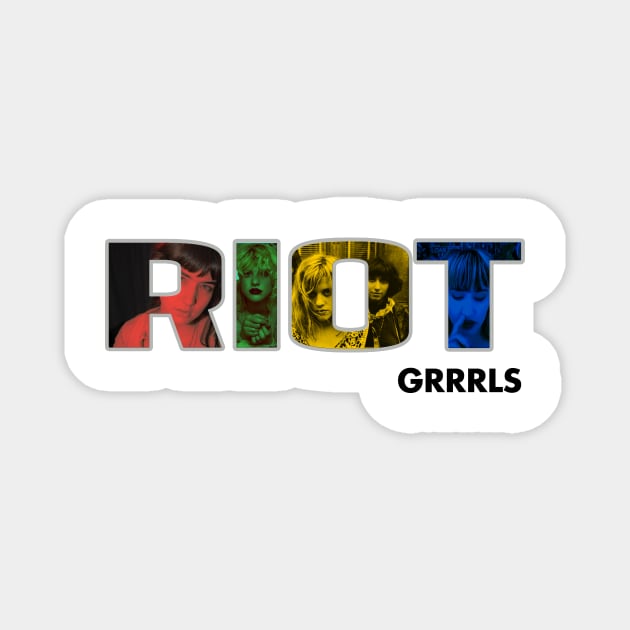 Riot up your life! Magnet by hateyouridols