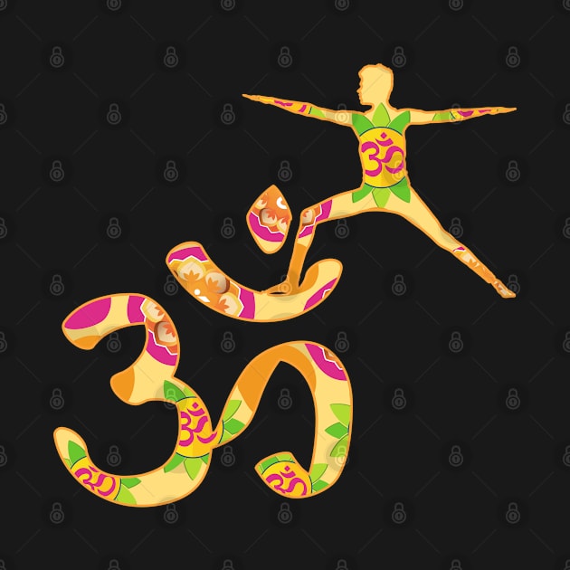 Yellow OM YOGA by O.M design