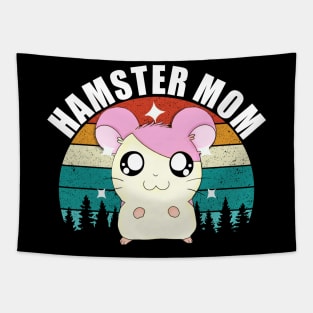 Hamster mom - Anime style Hamster Lover Tapestry