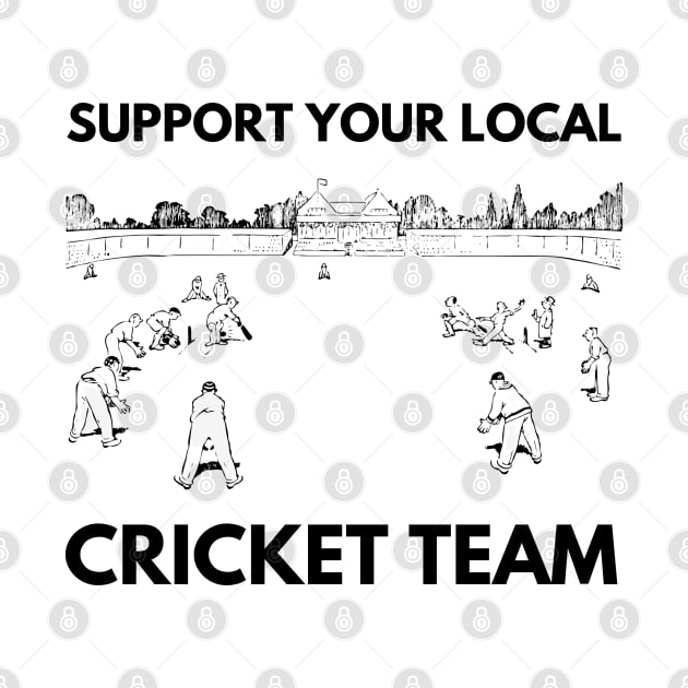 Support your local village cricket team by Teessential