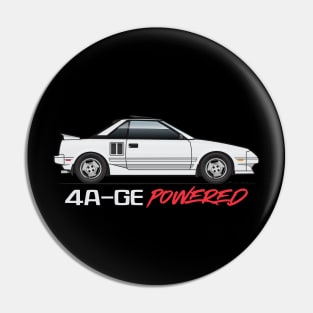 Powered-White Pin