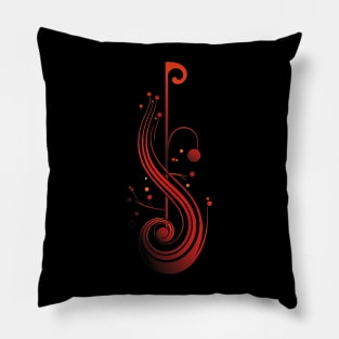 Bass Clef Pillow