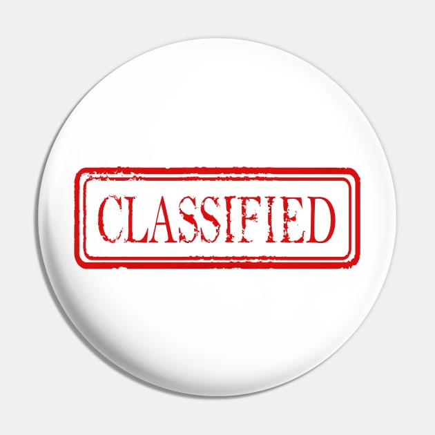 Classified Pin by PeggyNovak