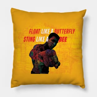 Float Like a Butterfly Pillow