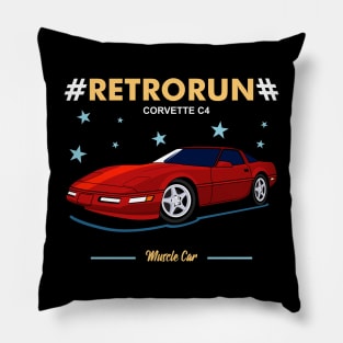 Corve C4 American Cars Pillow