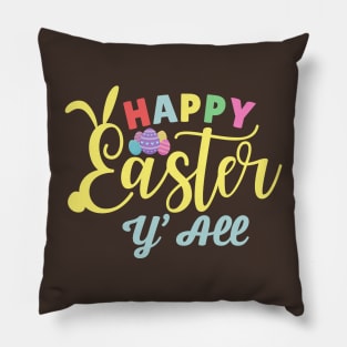 Happy Easter Y'all Toddler Pillow