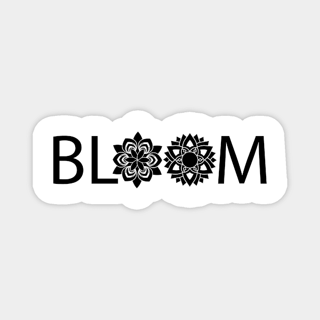 Bloom blooming Magnet by Geometric Designs