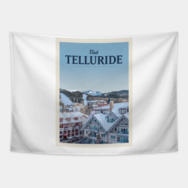 Visit Telluride Tapestry by Mercury Club