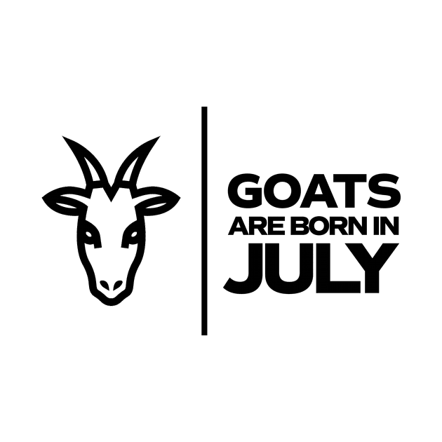 GOATs are born in July by InTrendSick