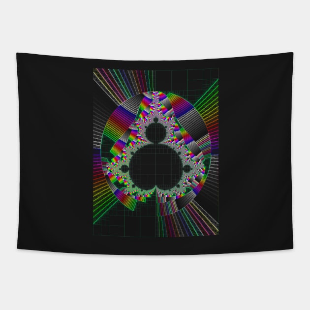 Mandelbrot series X Tapestry by rupertrussell