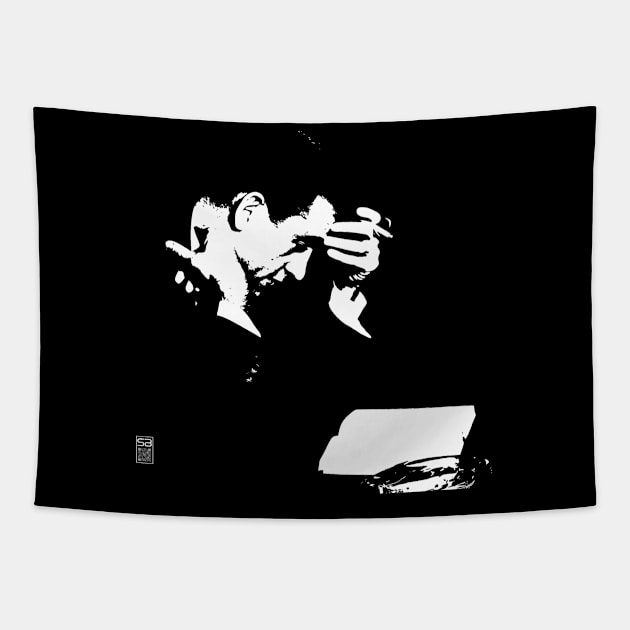 Salinger design (light) Tapestry by JSnipe