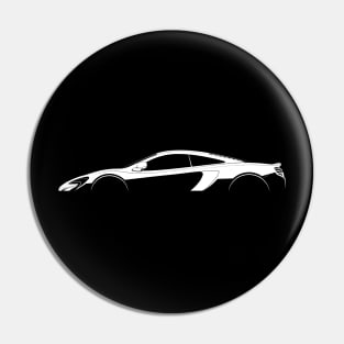 McLaren 650S Silhouette Pin