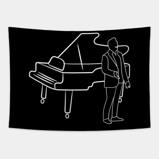 the pianist Tapestry