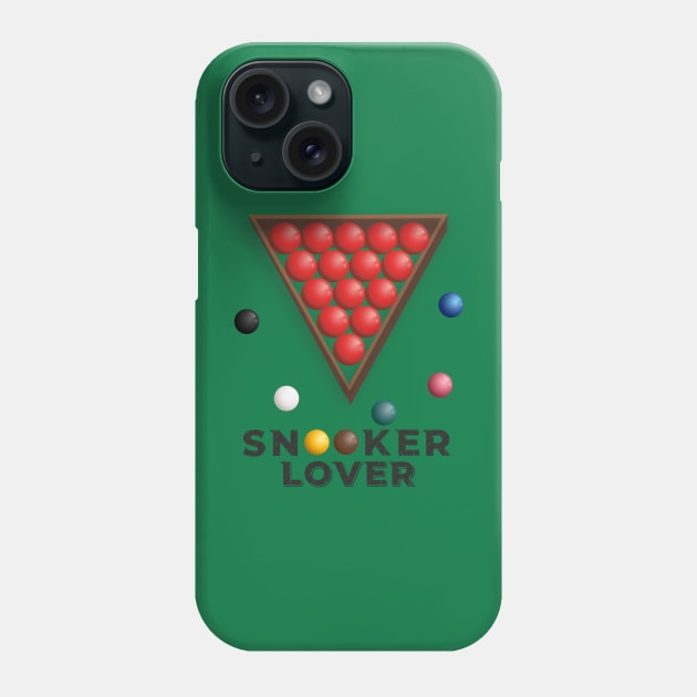 Snooker Ball Design Phone Case by AJ techDesigns