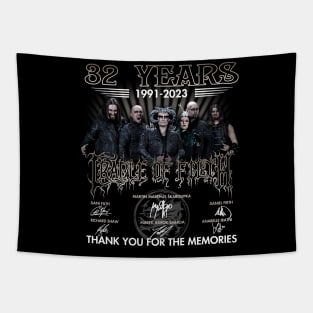 Cradle of Filth 30 years 1991 2021 thank you for the memories signatures Tapestry