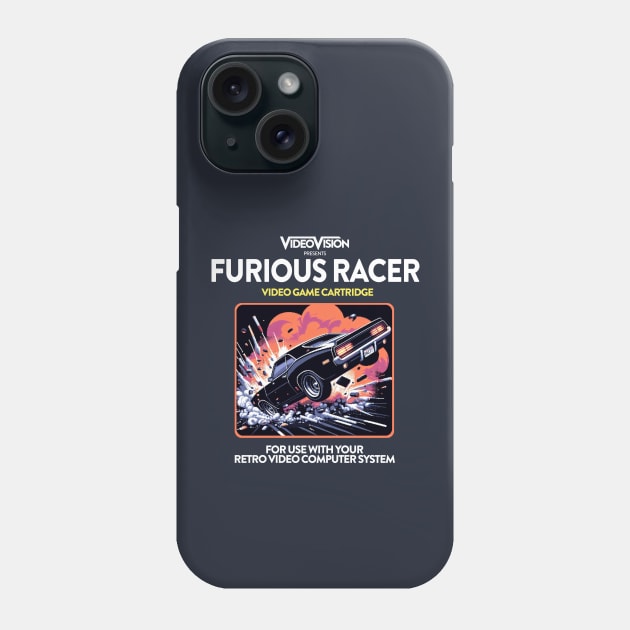 Furious Racer 80s Game Phone Case by PopCultureShirts