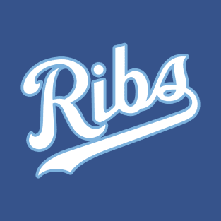 KC Ribs - Blue 2 T-Shirt