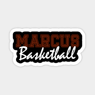 Marcus Basketball Magnet