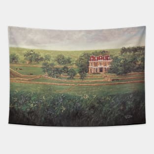 Prairie Reserve Oil on Canvas Tapestry