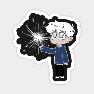 Karamatsu with firework Magnet