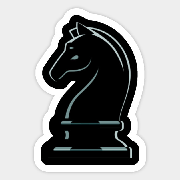 Шахматный конь рисунок для детей