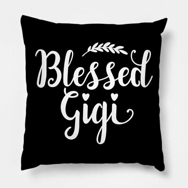 Blessed Gigi Pillow by gdimido