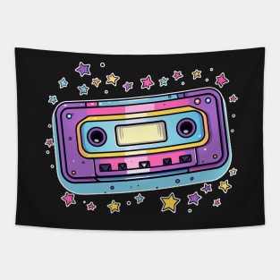 90s Cassette Tape Tapestry