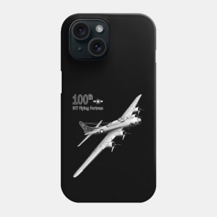 The Bloody 100th Group and B17 Flying Fortress Phone Case