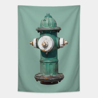 Mean Green Fire fighting Machine Tapestry