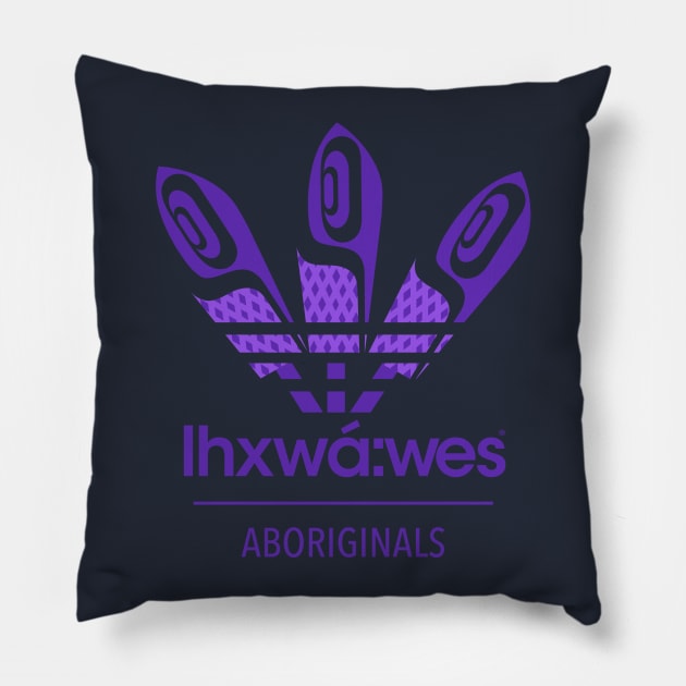 Aboriginals Beach Pea Pillow by Dedos The Nomad