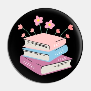 Book Eat Sleep Read Pin