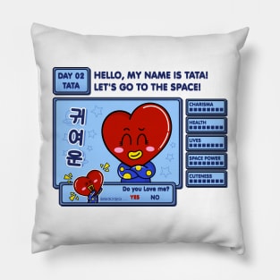 BT21- Tata Game Style Pillow