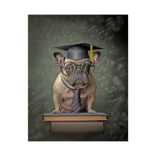 French Bulldog Graduate Scholar T-Shirt