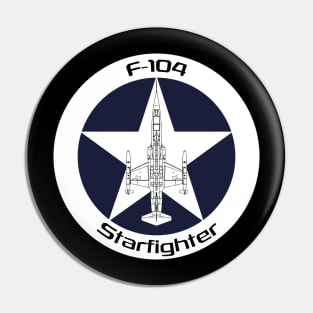 F-104 Starfighter (USA) Pin