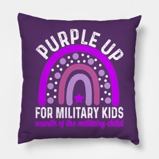 Purple Up For Military Kids Pillow