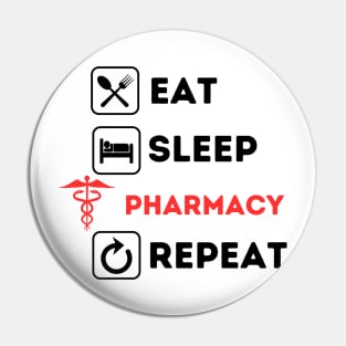 Funny eat sleep pharmacy repeat Pin