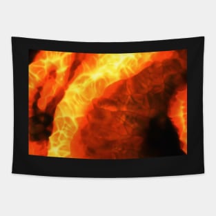 Mixing paints and colors, modern art lava colors Tapestry