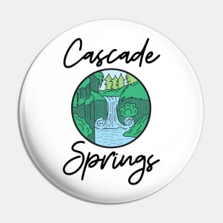 Cascade Springs Wasatch Mountains Hiking Pin